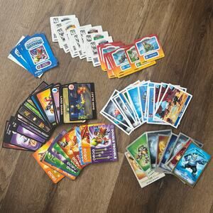 Bundle of Skylander Cards and Stickers